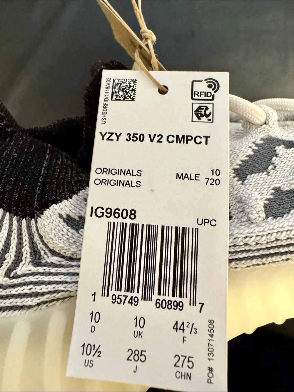 Adidas/ Yeezy Boost 350 V2 CMPCT 'Panda'